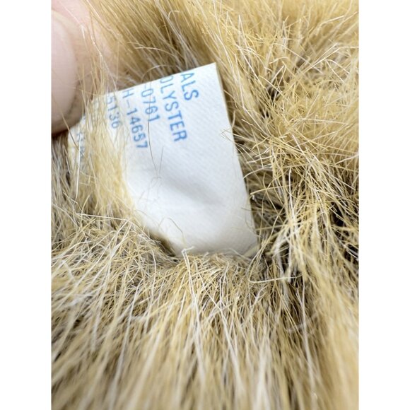 Vintage Justen 16" Plush Fuzzy Brown Teddy Bear With Red Bow Stuffed Animal - Picture 12 of 13